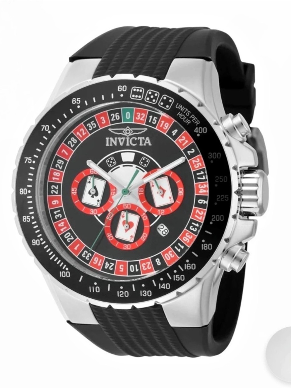 Invicta Aviator Monte Carlo Men's Watch - 50mm. Black (49850)